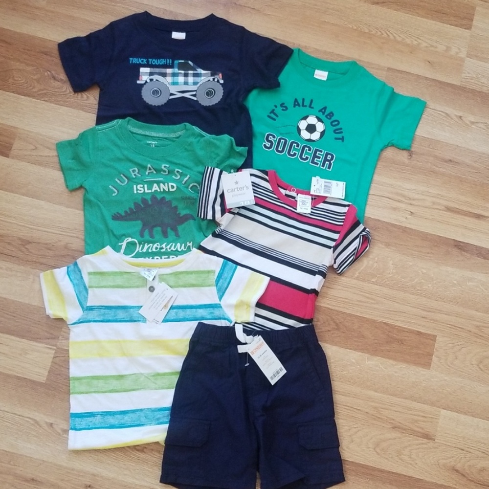 NWT 6 pieces Gymboree, Carter's Charlie & Me